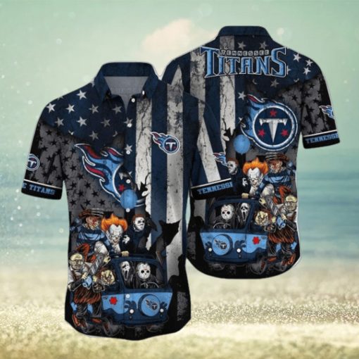 NFL Tennessee Titans Halloween Hawaiian Shirt