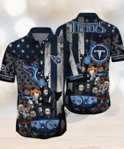 NFL Tennessee Titans Halloween Hawaiian Shirt