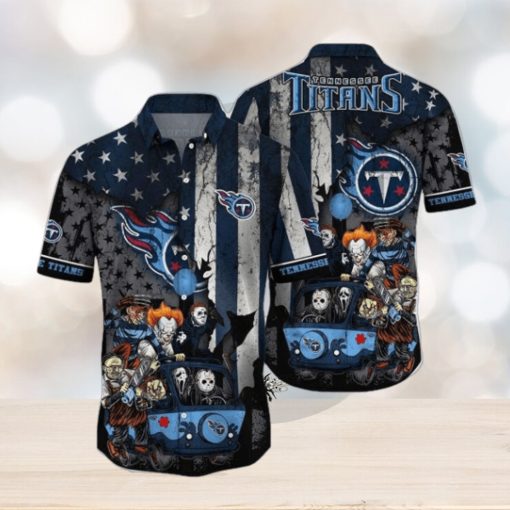 NFL Tennessee Titans Halloween Hawaiian Shirt