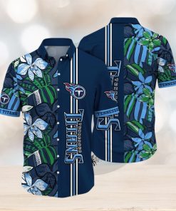 NFL Tennessee Titans Hawaii Shirt Flower Chic Aloha Fashion