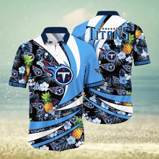 NFL Tennessee Titans Hawaii Shirt Flower Classic Hawaiian Prints