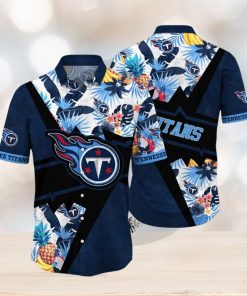 NFL Tennessee Titans Hawaii Shirt Flower Island Inspired Apparel