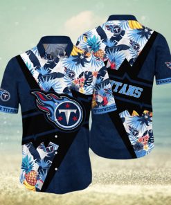 NFL Tennessee Titans Hawaii Shirt Flower Island Inspired Apparel