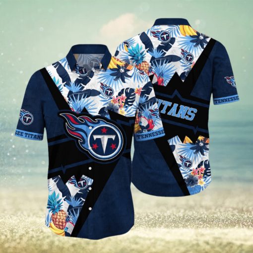 NFL Tennessee Titans Hawaii Shirt Flower Island Inspired Apparel