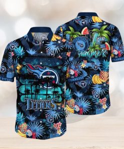 NFL Tennessee Titans Hawaii Shirt Flower Relaxed Island Wear