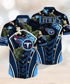 NFL Tennessee Titans Hawaii Shirt Flower Vibrant Beachy Shirts