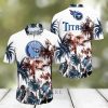 Bud Light Hawaiian Shirt Aloha Shirt Bud Light Beer Tropical Flowers