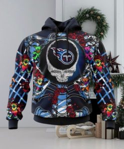 NFL Tennessee Titans Mix Grateful Dead, Personalized Name & Number Specialized Concepts Kits 3D Hoodie