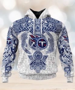 NFL Tennessee Titans Norse Viking Symbols 3D Hoodie