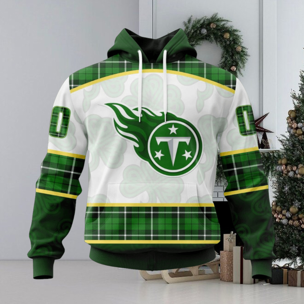 NFL Tennessee Titans Special Design For St. Patrick Day Hoodie NFL Tennessee Titans Special Design For St. Patrick Day Hoodie