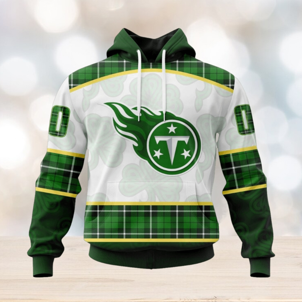 NFL Tennessee Titans Special Design For St. Patrick Day Hoodie NFL Tennessee Titans Special Design For St. Patrick Day Hoodie