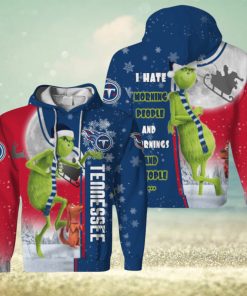 NFL Tennessee Titans The Grinch Christmas Pullover Hoodie