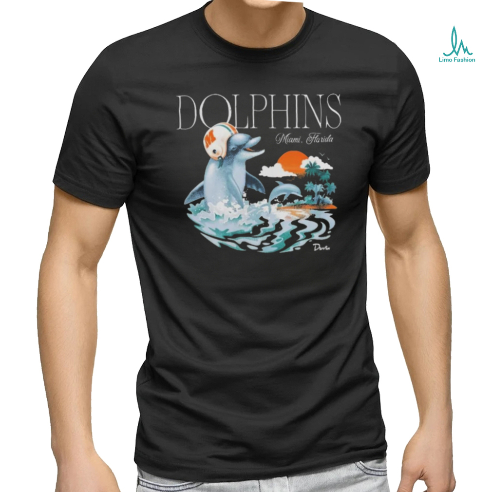 NFL miamI dolphins x duvin designs co. splash Florida Shirt NFL miamI dolphins x duvin designs co. splash Florida Shirt