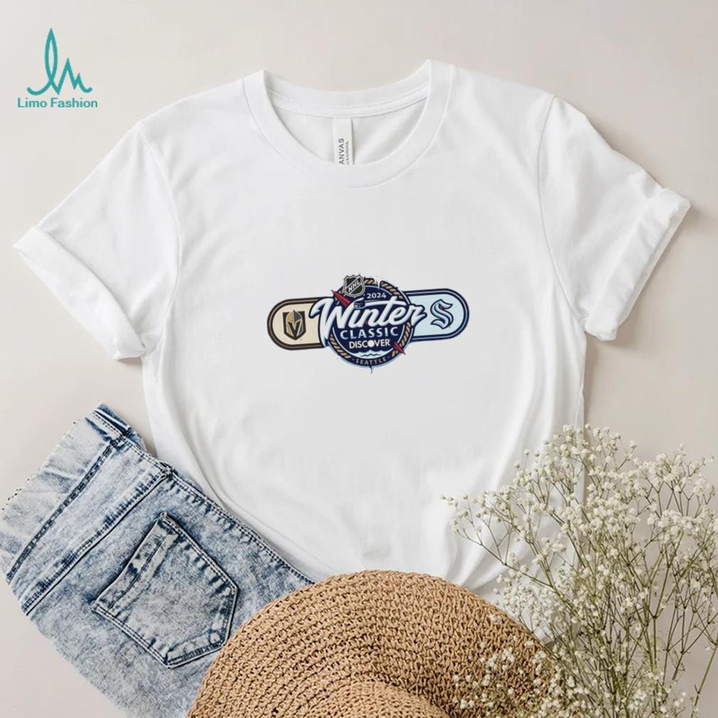 NHL 2024 Winter Classic Discover Logo In Seattle For Seattle Kraken Vs Vegas Golden Knights Vintage T Shirt NHL 2024 Winter Classic Discover Logo In Seattle For Seattle Kraken Vs Vegas Golden Knights Vintage T Shirt