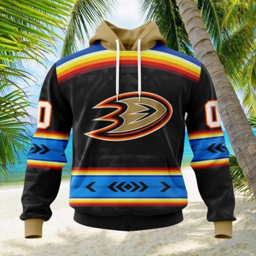 NHL Anaheim Ducks Special Native Heritage Design Hoodie