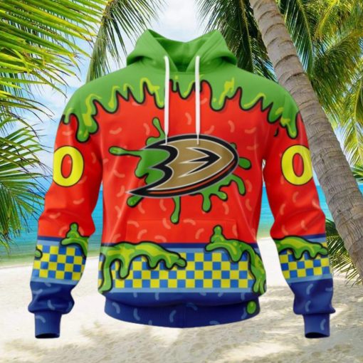 NHL Anaheim Ducks Special Nickelodeon Design Hoodie