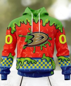 NHL Anaheim Ducks Special Nickelodeon Design Hoodie