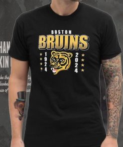 NHL Bear Boston Bruins 100th Centennial 1924 2024 Shirt