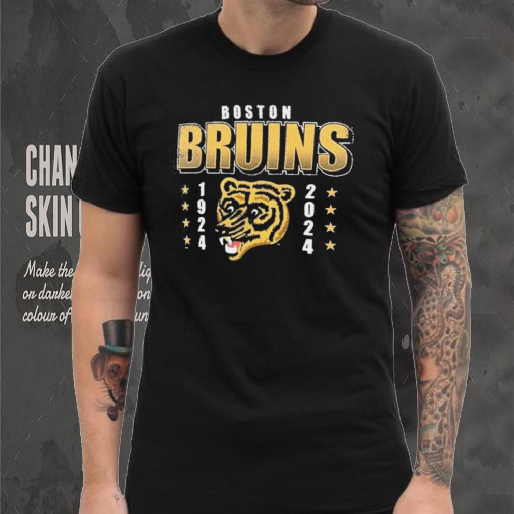 NHL Bear Boston Bruins 100th Centennial 1924 2024 Shirt NHL Bear Boston Bruins 100th Centennial 1924 2024 Shirt