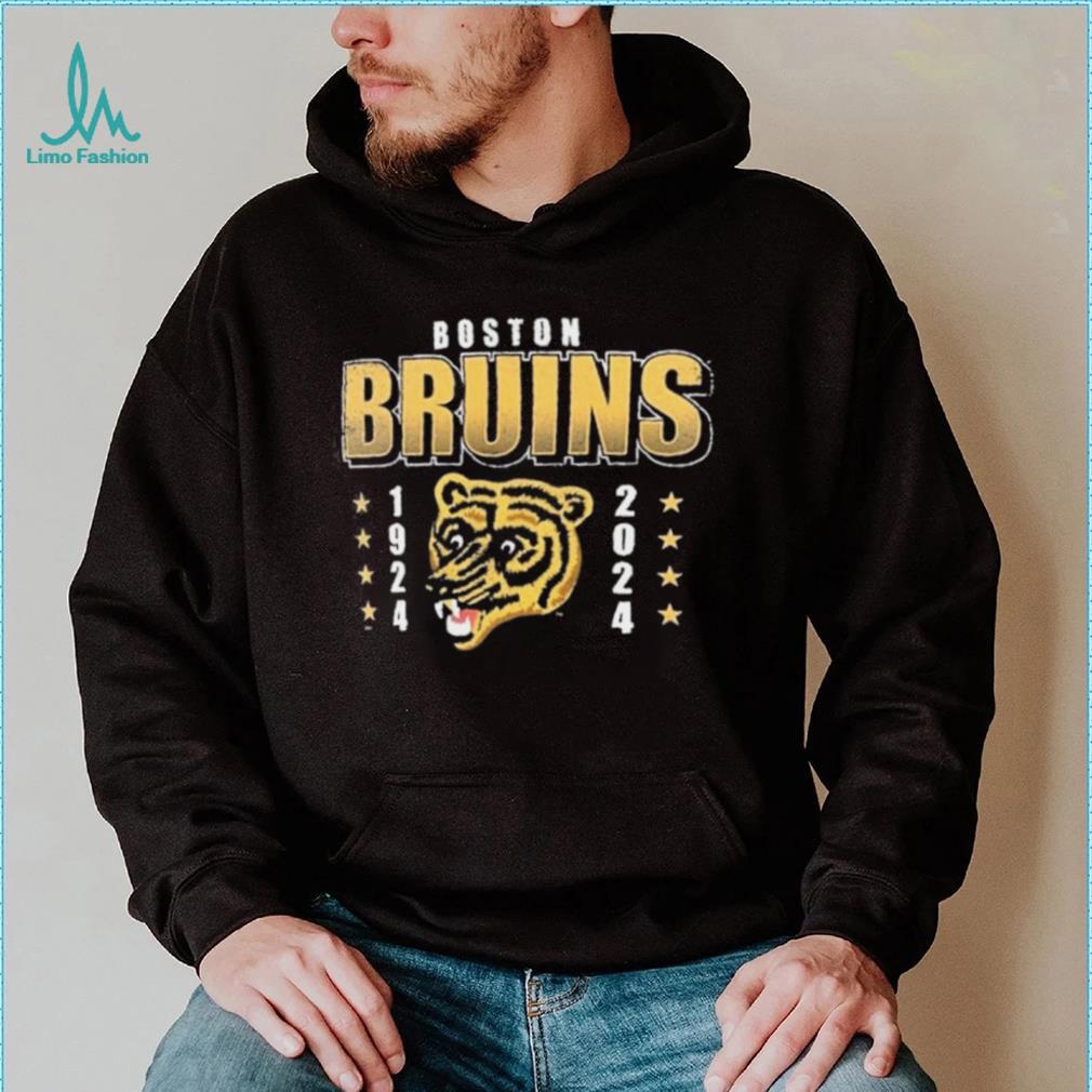 NHL Bear Boston Bruins 100th Centennial 1924 2024 Shirt NHL Bear Boston Bruins 100th Centennial 1924 2024 Shirt