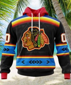 NHL Chicago Blackhawks Special Native Heritage Design Hoodie