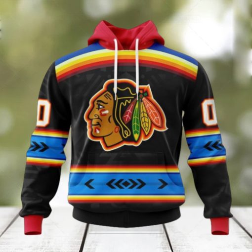 NHL Chicago Blackhawks Special Native Heritage Design Hoodie