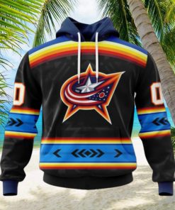 NHL Columbus Blue Jackets Special Native Heritage Design Hoodie