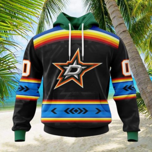NHL Dallas Stars Special Native Heritage Design Hoodie