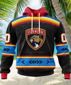 NHL Florida Panthers Special Native Heritage Design Hoodie