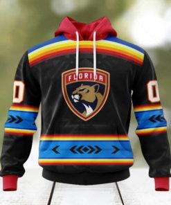 NHL Florida Panthers Special Native Heritage Design Hoodie