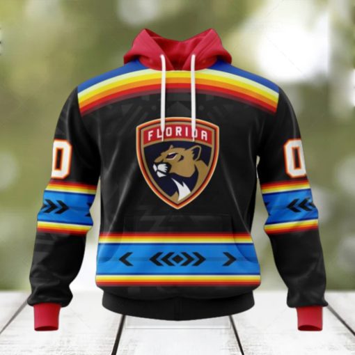 NHL Florida Panthers Special Native Heritage Design Hoodie