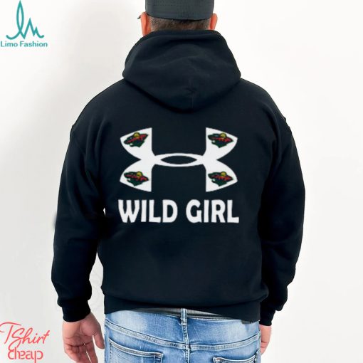 NHL Minnesota Wild Girl Under Armour Hockey SportsNHL Minnesota Wild Girl Under Armour Hockey Sports shirt