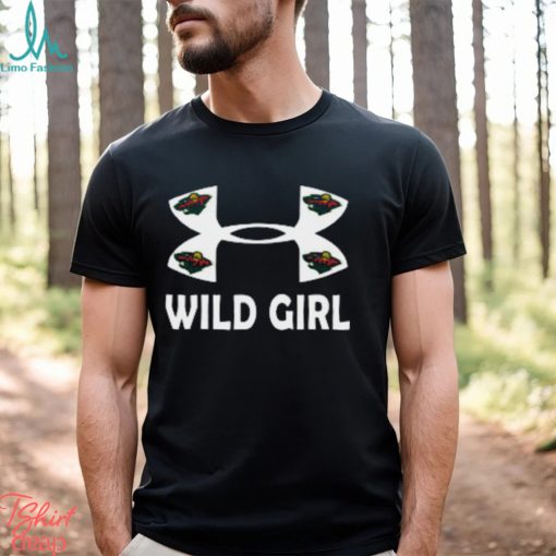 NHL Minnesota Wild Girl Under Armour Hockey SportsNHL Minnesota Wild Girl Under Armour Hockey Sports shirt