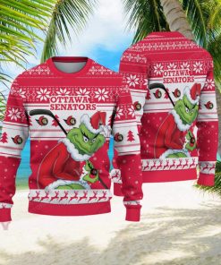 NHL Minnesota Wild Ugly Sweater Grinch Christmas Sweater