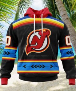 NHL New Jersey Devils Special Native Heritage Design Hoodie