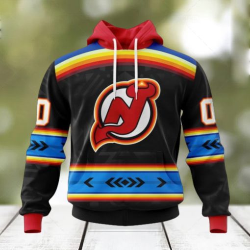 NHL New Jersey Devils Special Native Heritage Design Hoodie