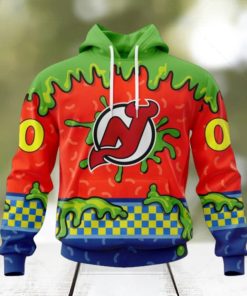 NHL New Jersey Devils Special Nickelodeon Design Hoodie