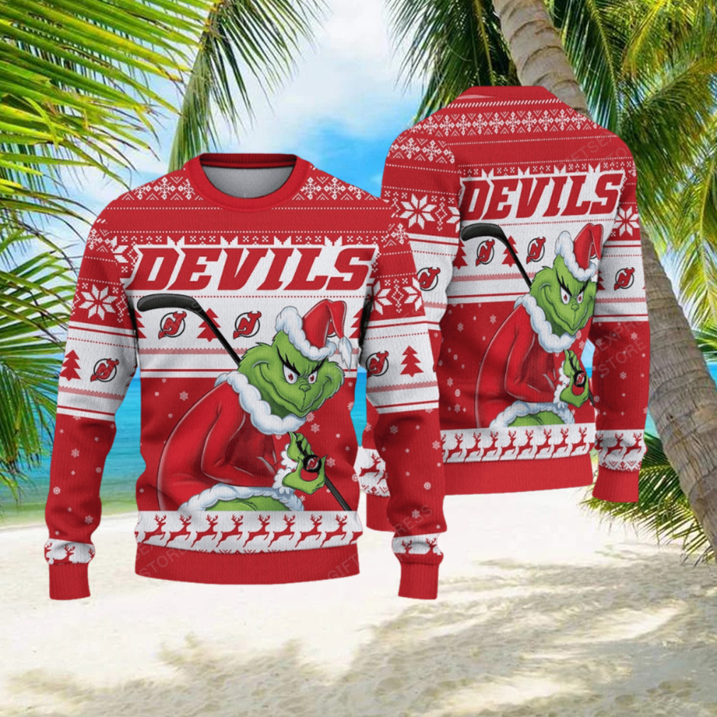 Nj devils store ugly christmas sweater