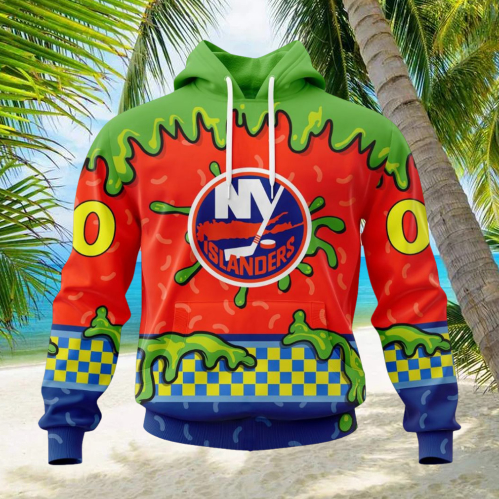 NHL New York Islanders Special Nickelodeon Design Hoodie NHL New York Islanders Special Nickelodeon Design Hoodie