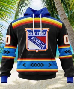 NHL New York Rangers Special Native Heritage Design Hoodie