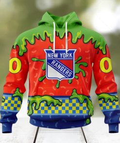 NHL New York Rangers Special Nickelodeon Design Hoodie