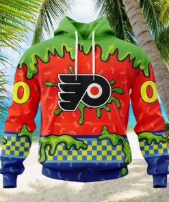 NHL Philadelphia Flyers Special Nickelodeon Design Hoodie
