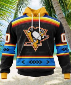 NHL Pittsburgh Penguins Special Native Heritage Design Hoodie