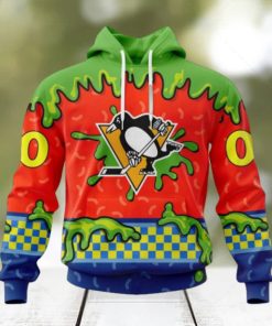 NHL Pittsburgh Penguins Special Nickelodeon Design Hoodie