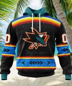NHL San Jose Sharks Special Native Heritage Design Hoodie