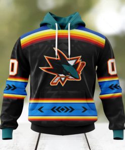 NHL San Jose Sharks Special Native Heritage Design Hoodie