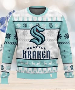 NHL Seattle Kraken 3D Christmas Sweater Ugly Christmas Sweater Christmas Gift Ideas