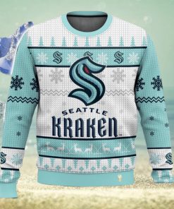 NHL Seattle Kraken 3D Christmas Sweater Ugly Christmas Sweater Christmas Gift Ideas