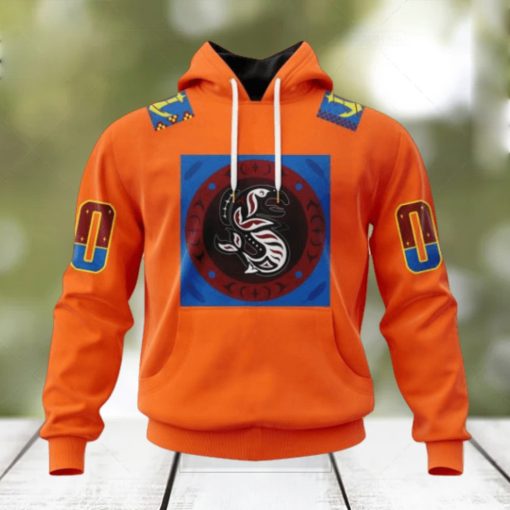 NHL Seattle Kraken Personalized Indigenous Peoples Night Kits Hoodie