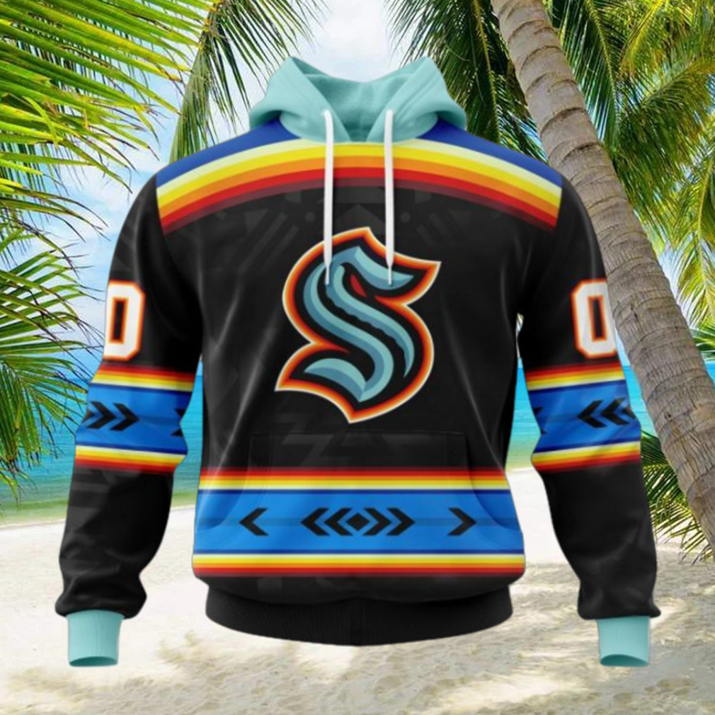 NHL Seattle Kraken Special Native Heritage Design Hoodie NHL Seattle Kraken Special Native Heritage Design Hoodie